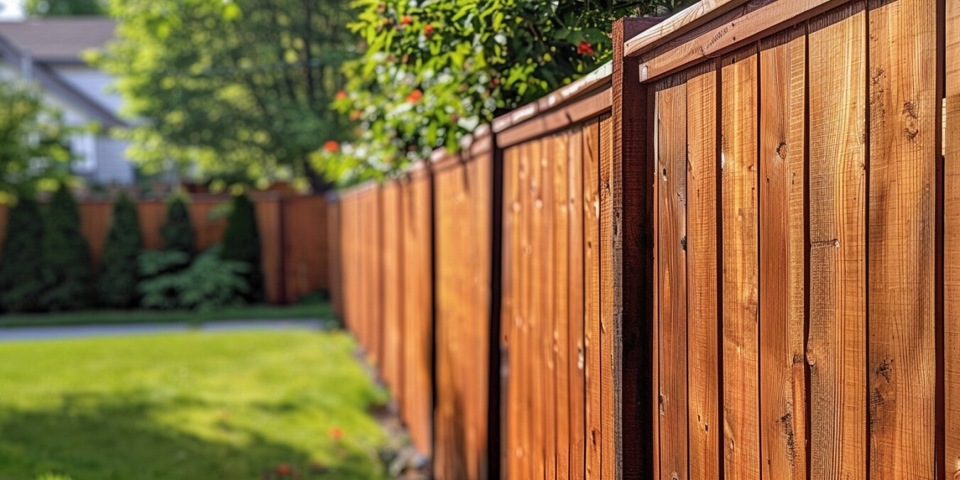 Fence staining service by RGB House Painters in London, Ontario and surrounding cities